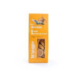 Sablés apéritif au curry et...
