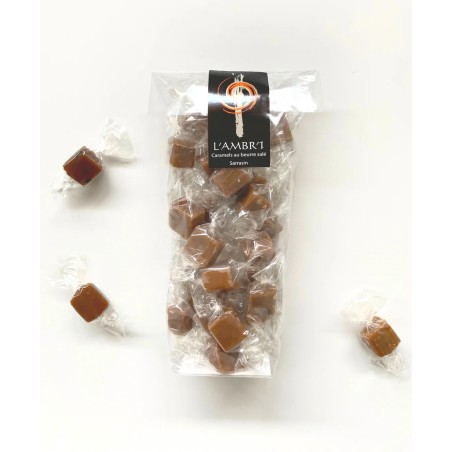 Bouchées caramel beurre salé aux graines de sarrasin