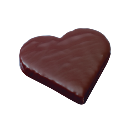 Bouchée Cœur chocolat praliné