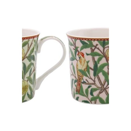 Coffret 2 mugs - Birds pomegrenate