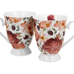 Coffret 2 mugs - Spring roses