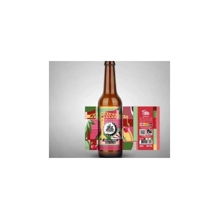 bière La grue rouge, pale ale cerise