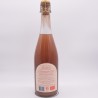 "Bulles de Jardins" bio Pétillant rose et gingembre 75cl