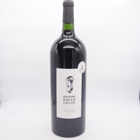 Magnum de vin rouge bio - Émile Grelier 2016