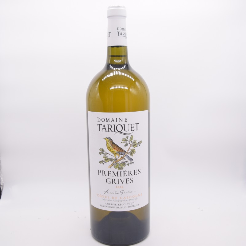 Magnum de vin blanc: Domaine Tariquet Premières Grives