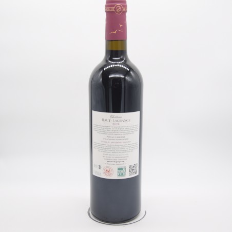 vin rouge Pessac Léognan 2020