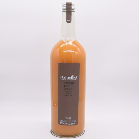 1L nectar de pèche jaune Alain Milliat