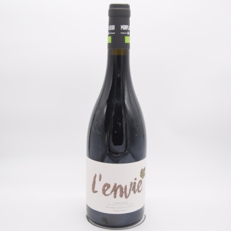 vin rouge - L’Envie Cahors bio sans sulfite