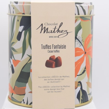 Truffes chocolat noir et éclats de caramel beurre salé