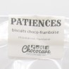 Biscuits longues patience Chocolat framboise