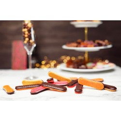 Biscuits longues patience Chocolat framboise