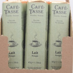 Barre chocolat lait fourré...