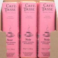 Barre chocolat noir praliné...