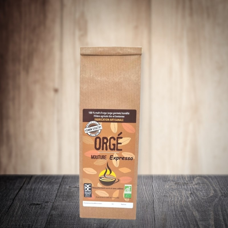 Café d'orge bio (orgé) mouture expresso