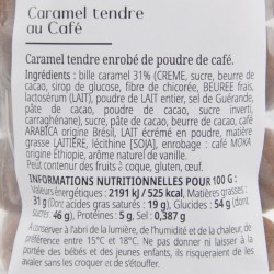 Chocolat Caramel tendre au café