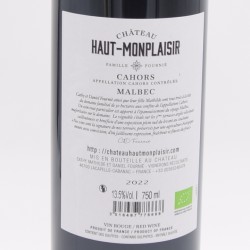 vin rouge - Cahors Tradition malbec bio