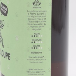 bière blonde triple 75cl -Entourloupe
