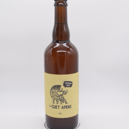 bière blonde pils 75cl -Guet apens