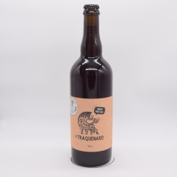 bière ambrée 75cl -Traquenard