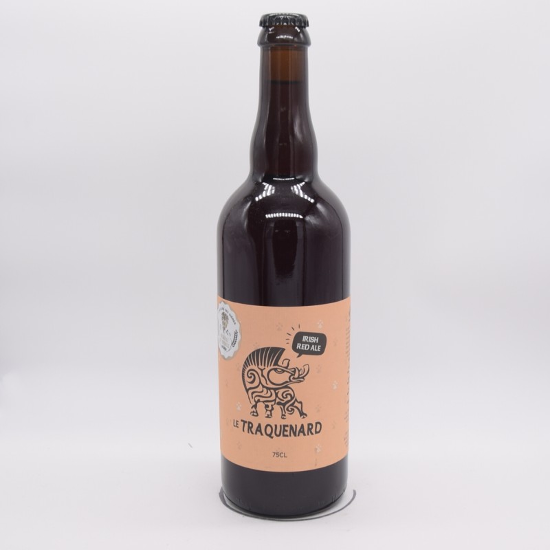 bière ambrée 75cl -Traquenard