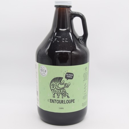bière blonde triple Growler -Entourloupe