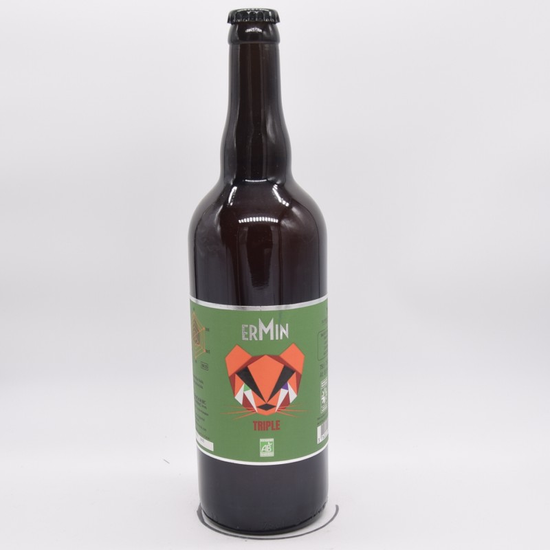 Bière blonde triple 75cl -Ermin