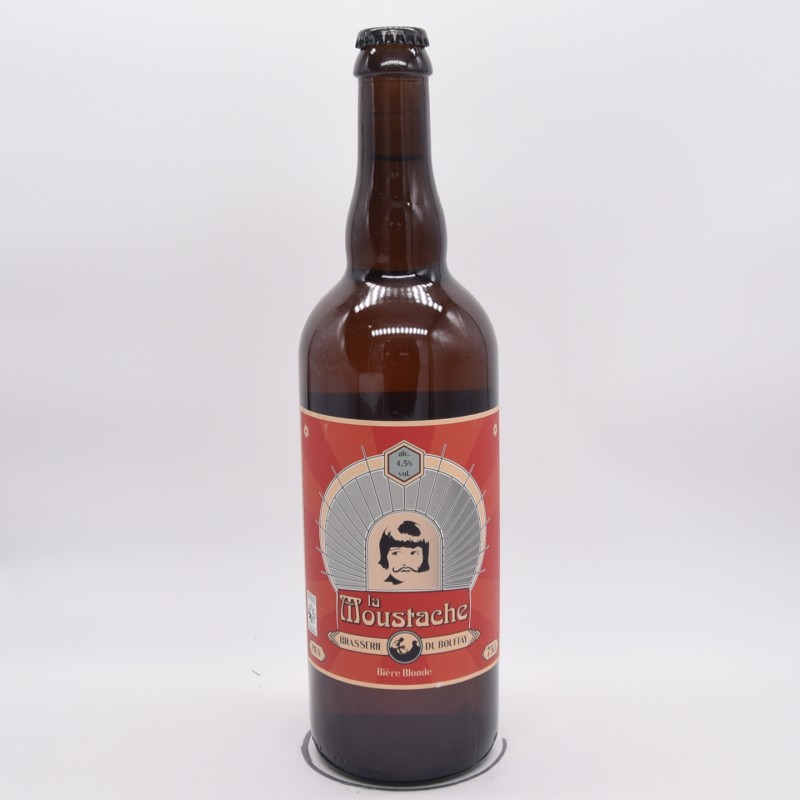 bière blonde Pils 75cl -Moustache