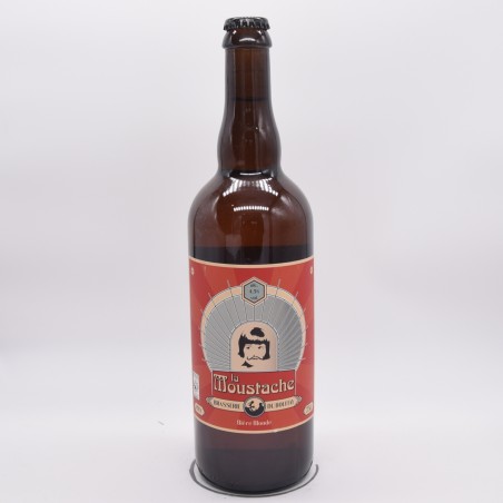 bière blonde Pils 75cl -Moustache