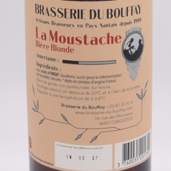 bière blonde Pils 75cl -Moustache