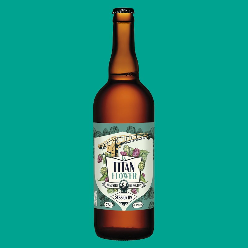 Bière session IPA 75cl -titan flower