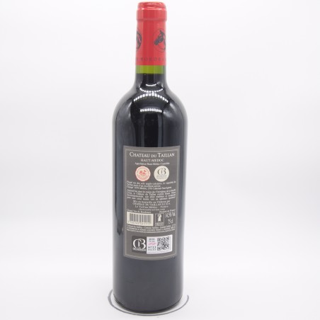 Vin rouge - Château du Taillan Cru Bourgeois exceptionnel 2018