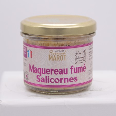 rillettes de poissons- maquereaux fumé salicornes