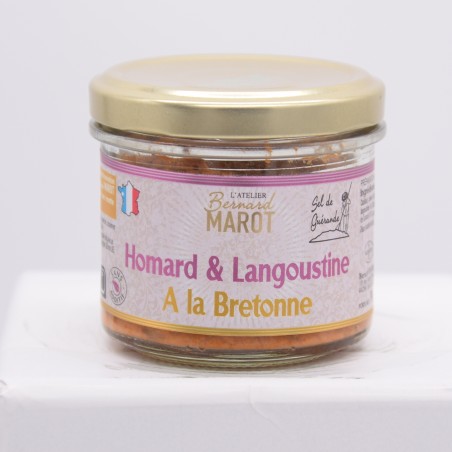 rillettes de poissons -homard et langoustines à la bretonne