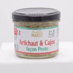 Tartinades Artichaut et cajou façon pesto