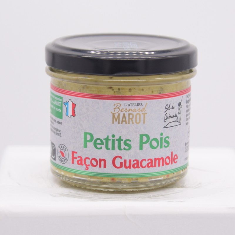 Tartinade petit pois façon guacamole