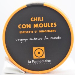 Tapas chili con moules,...