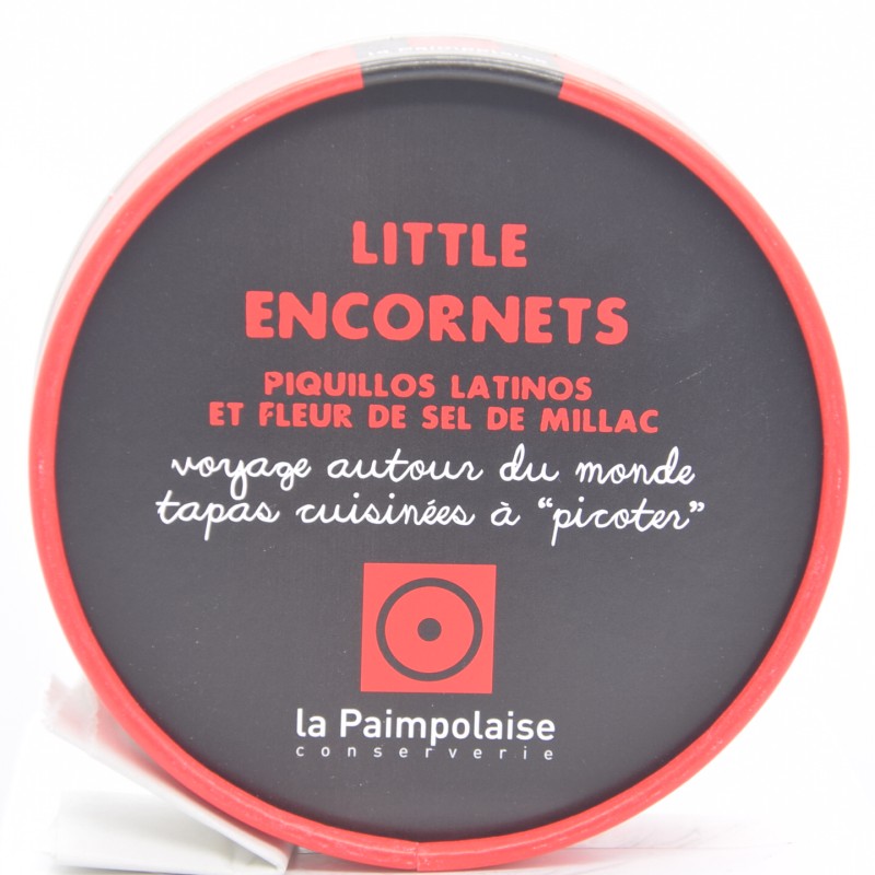 Tapas little encornets piquillos et fleur de sel de Millac