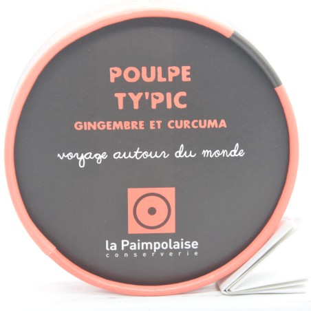 Tapas poulpe ty pic gingembre et curcuma