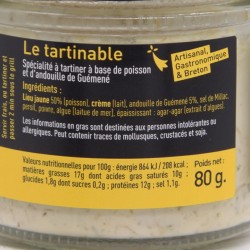 Rillette de Lieu jaune à l’andouille de Guémené