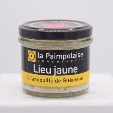 Rillette de Lieu jaune à l’andouille de Guémené