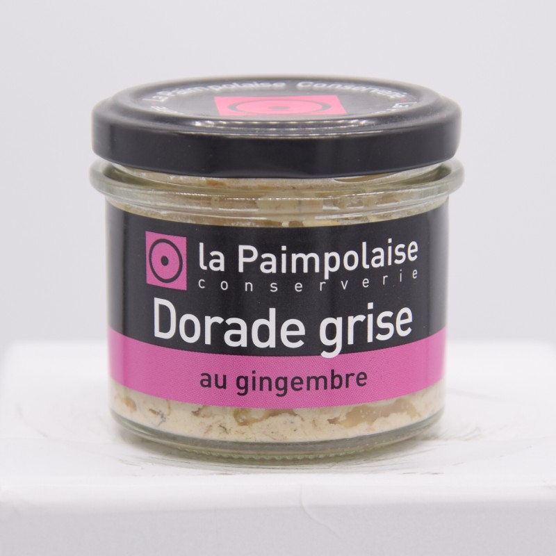 Rillettes de dorade grise au gingembre