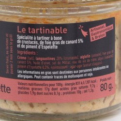 Rillettes de langoustines...