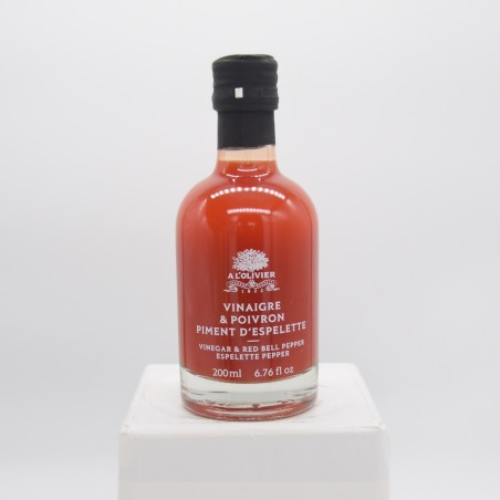 Vinaigre et poivron - piment d'Espelette 20cl