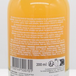 Vinaigre yuzu et mandarine 20cl
