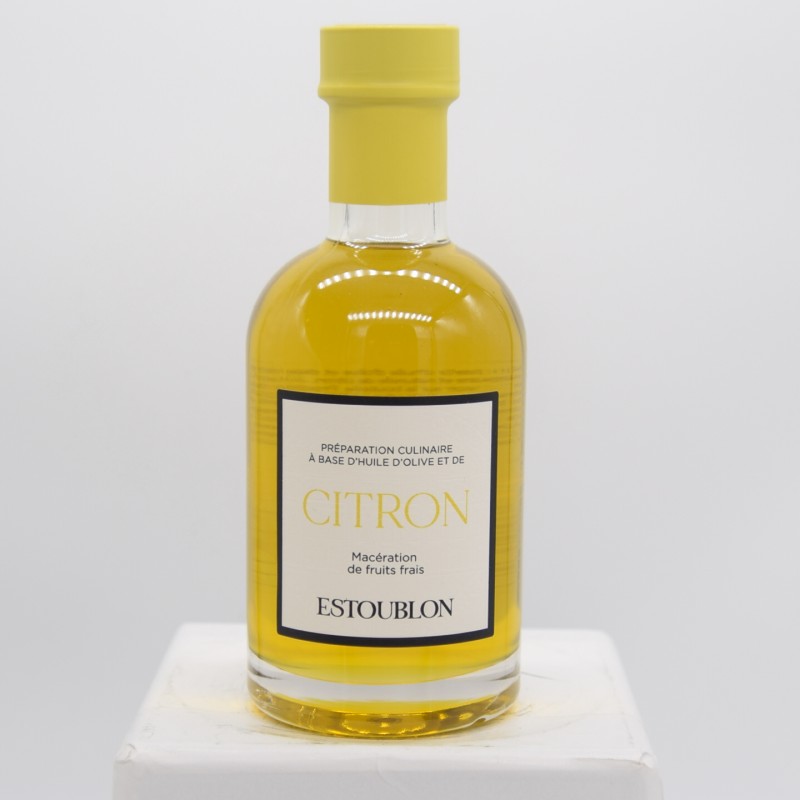 Huile d'olive au citron 20cl