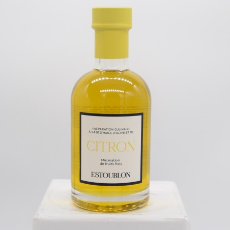 Huile d'olive au citron 20cl