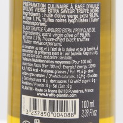 Huile d’olive à la truffe noire 10cl