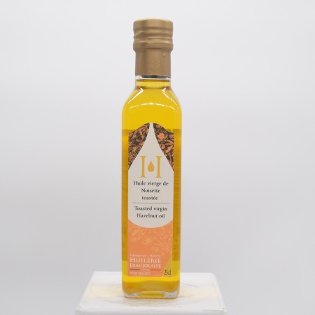 Huile de noisette vierge toastée 25cl
