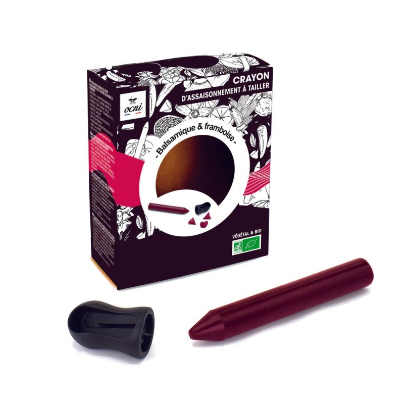 Crayon assaisonnement OCNI Balsamique et framboise bio