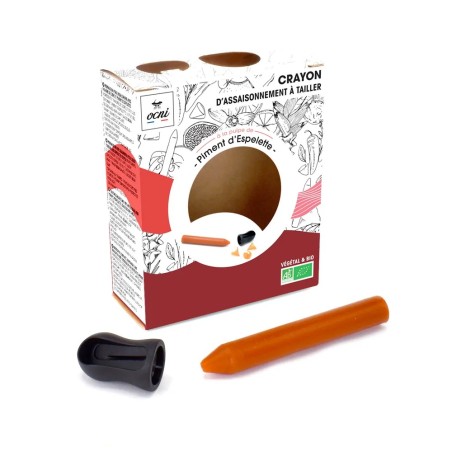 Crayon assaisonnement OCNI Piment Espelette bio
